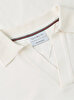 Erkek V Neck Crepe Classic Polo T-shirt