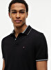 Erkek Stripe Undercollar Polo T-shirt