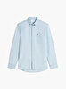 Erkek Chambray Solid Gömlek