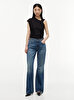 Kadın Flare Mid Jean Pantolon