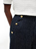 Kadın Linen Nautical Stripe Pantolon