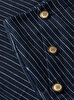 Kadın Linen Nautical Stripe Pantolon