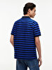 Erkek TJM Regular Stripe Jersey Polo T-shirt