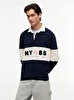 Erkek TJM Relax Panel Rugby Polo T-shirt