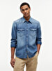 Erkek Regular Denim Wester Gömlek
