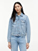 Kadın Classic Denim Ceket