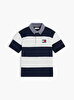 Erkek Çocuk Contrast Collar Rugby Polo T-shirt