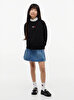 Kız Çocuk Tommy Rhinestone Sweatshirt