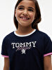 Kız Çocuk Tommy Crest T-shirt