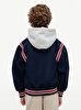 Erkek Çocuk Hooded Bomber Ceket
