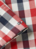 Kadın Check Cotton Short Aviator Ceket