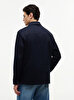 Erkek Cotton Blend Overshirt Ceket