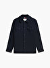 Erkek Cotton Blend Overshirt Ceket