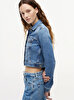 Kadın New Slim Trucker Denim Ceket