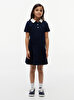 Kız Çocuk Pleated Polo Elbise