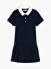 Kız Çocuk Pleated Polo Elbise