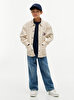 Erkek Çocuk Herringbone Overshirt Gömlek