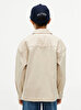 Erkek Çocuk Herringbone Overshirt Gömlek