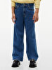 Kız Çocuk Mabel Wide Leg Jean Pantolon