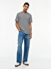 Erkek Mercerized Stripe T-shirt