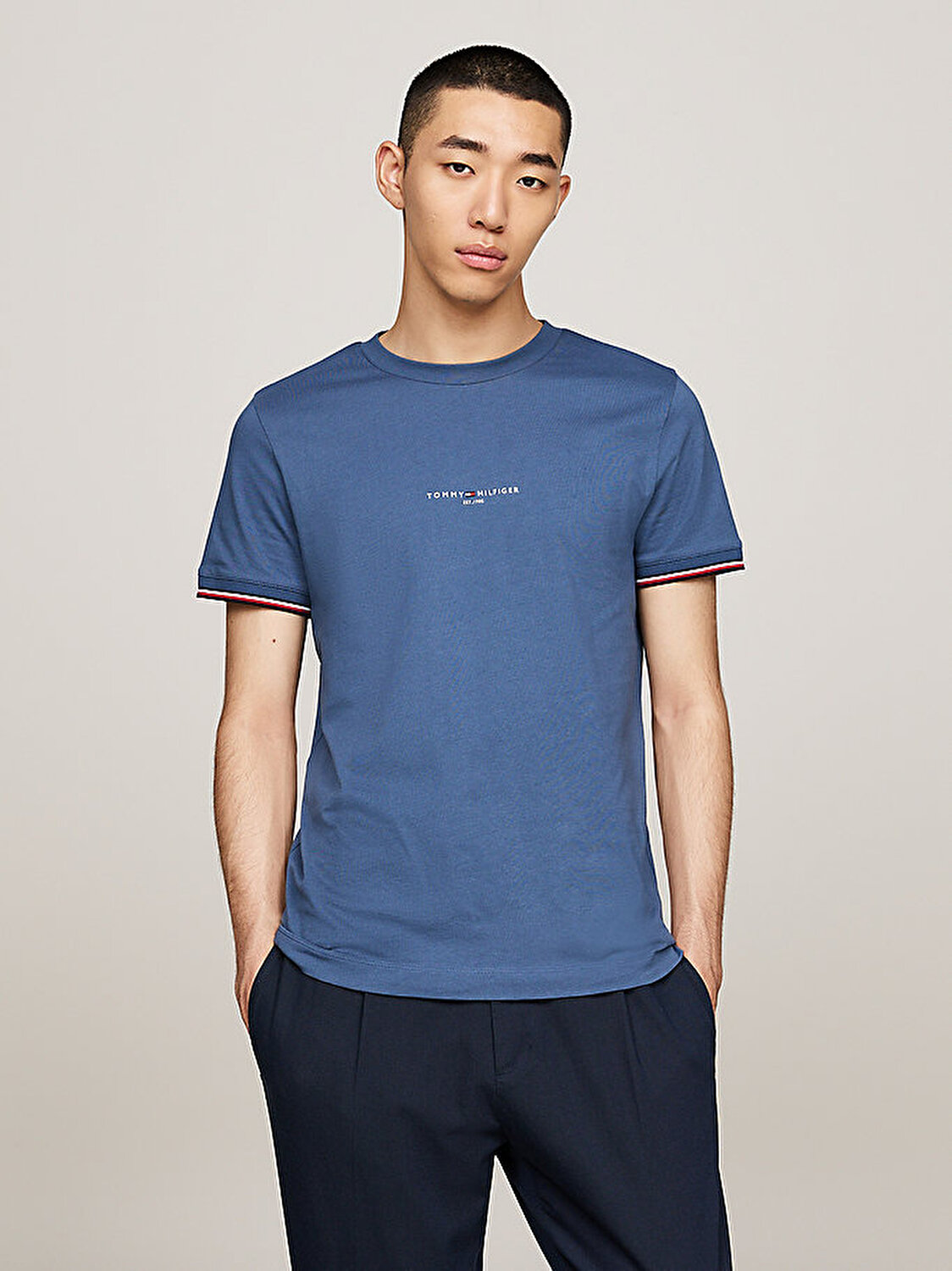 T shirt tommy hilfiger rayé hotsell