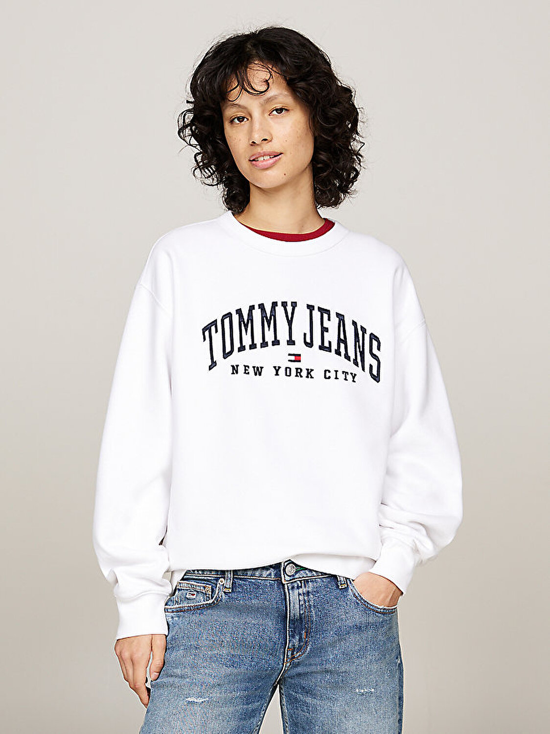 Kad n Sweatshirt ve Hoodie Modelleri Tommy Hilfiger