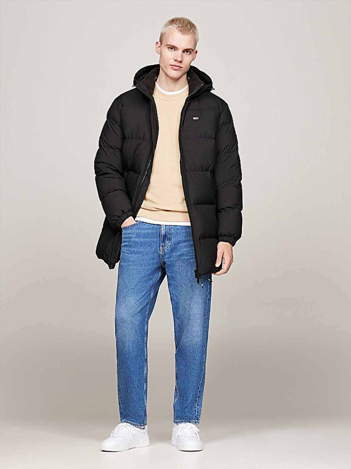 Erkek Tjm Essential Down Puffer Mont DM0DM20466BDS Tommy Hilfiger