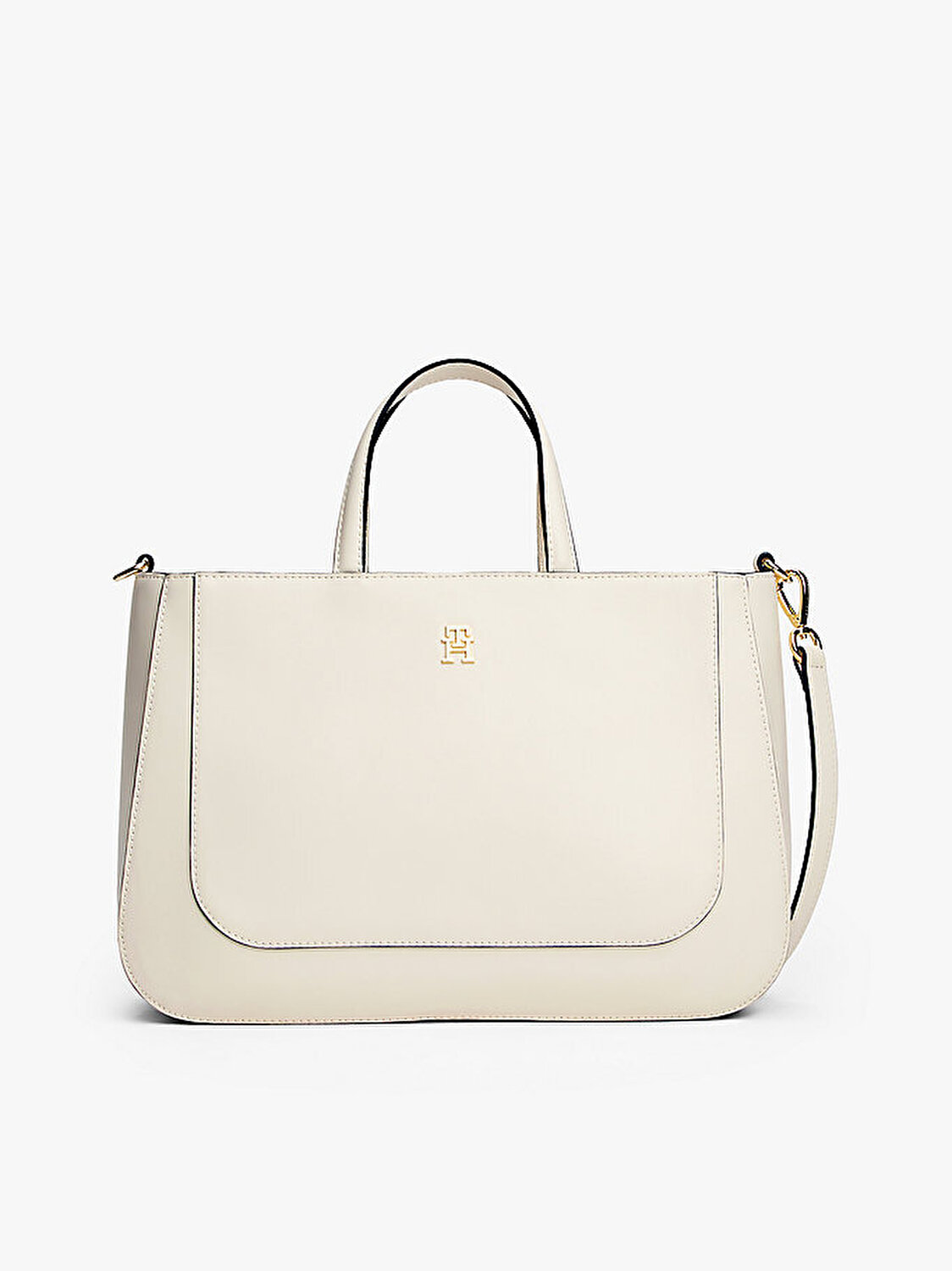 ハンドサム Kadın TH Glam Satchel Çanta AW0AW18145AEO | Tommy Hilfiger