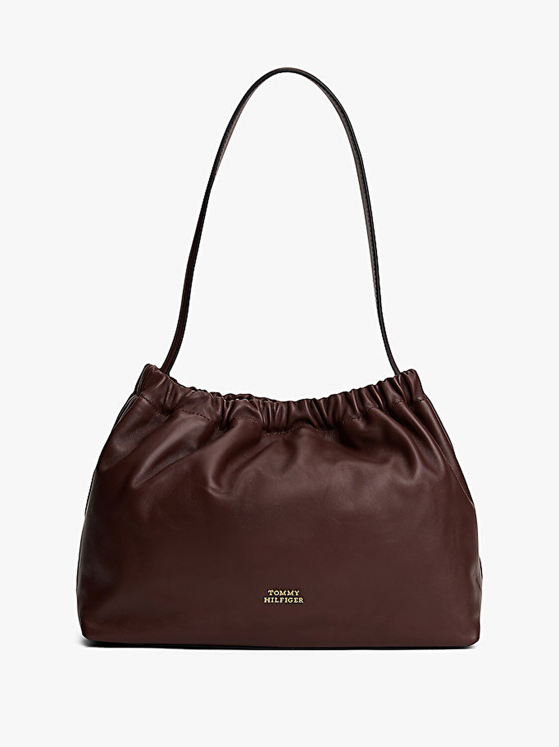 Kadın Soft Leather Omuz Çantası AW0AW18307GSZ | Tommy Hilfiger