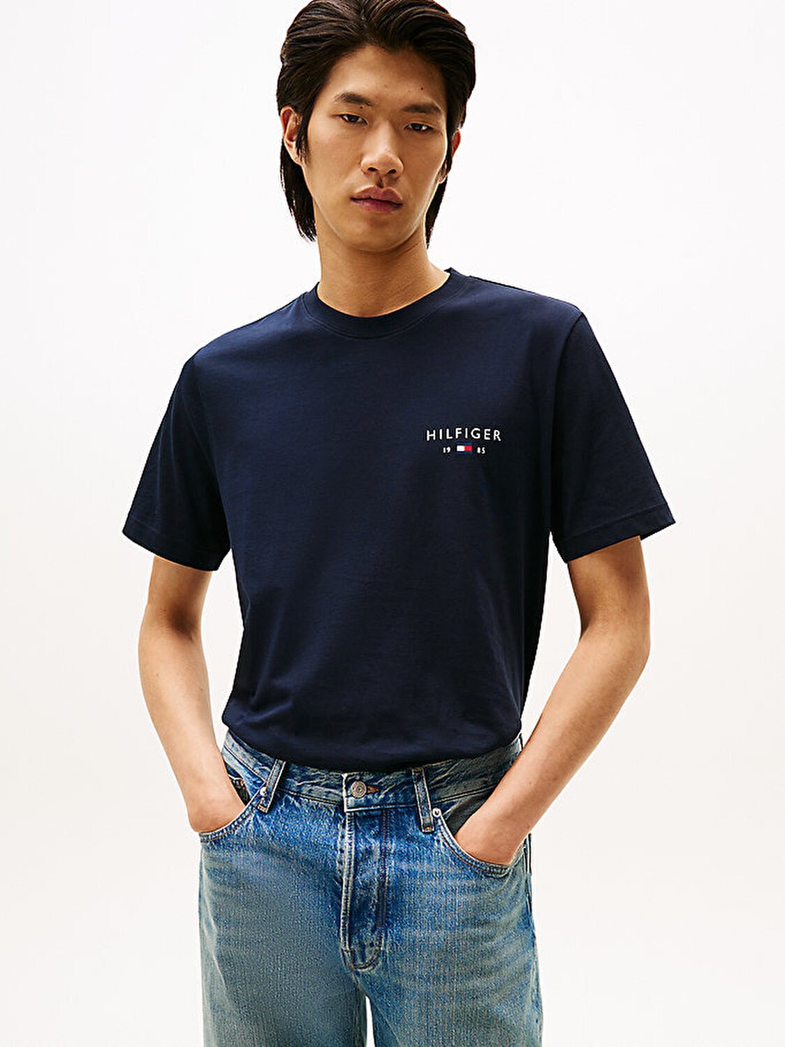 Erkek Brand Love Small T-shirt MW0MW41456DW5 | Tommy Hilfiger