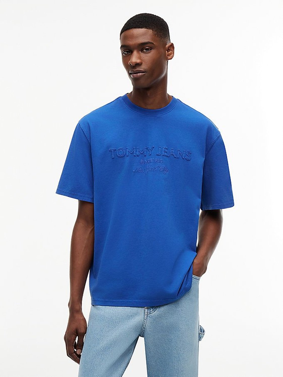 Erkek TJM 90s New Classics T-shirt DM0DM22545C63 | Tommy Hilfiger
