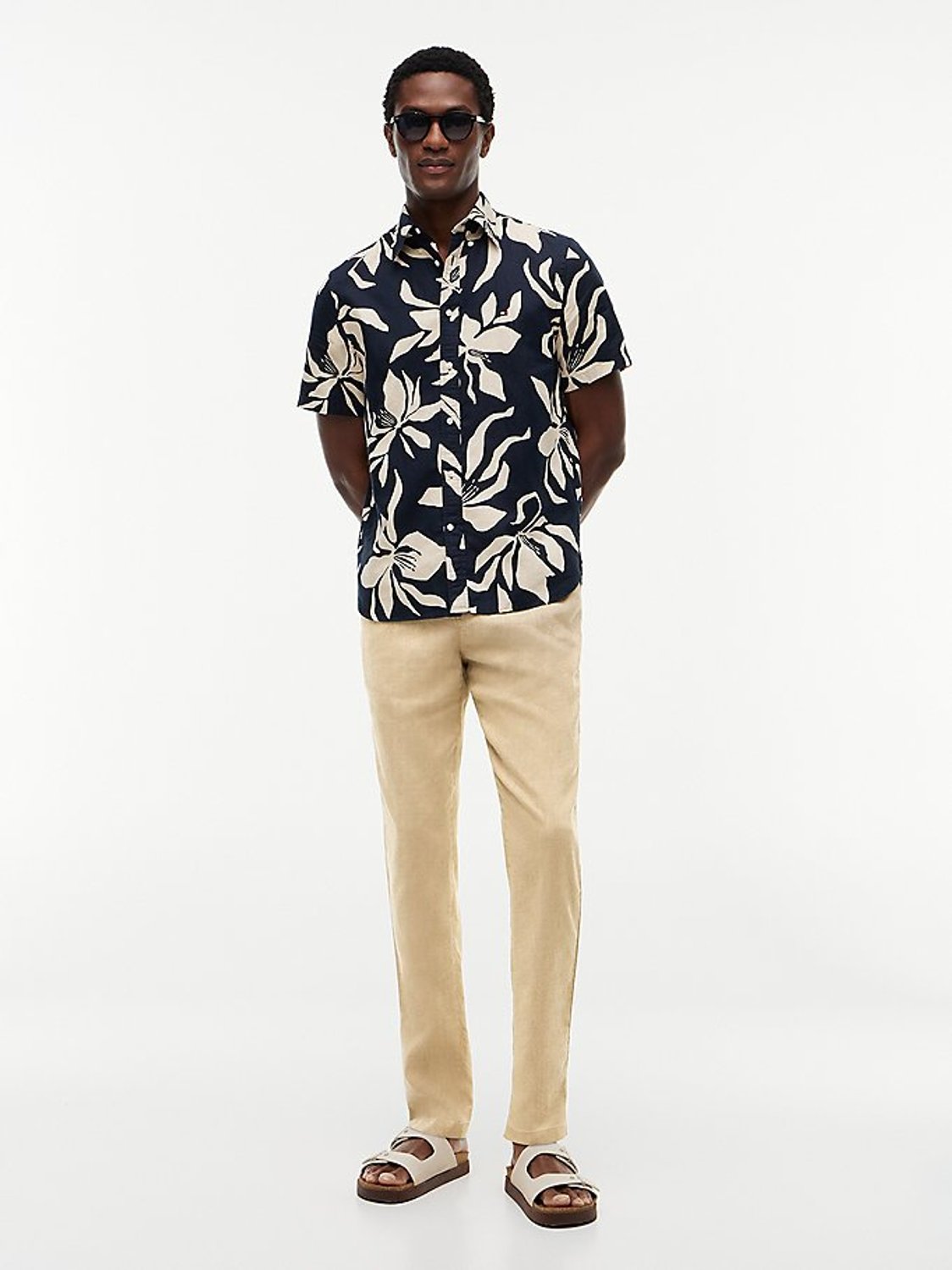 Erkek Harlem Sorona Chino Pantolon MW0MW42336AEG | Tommy Hilfiger