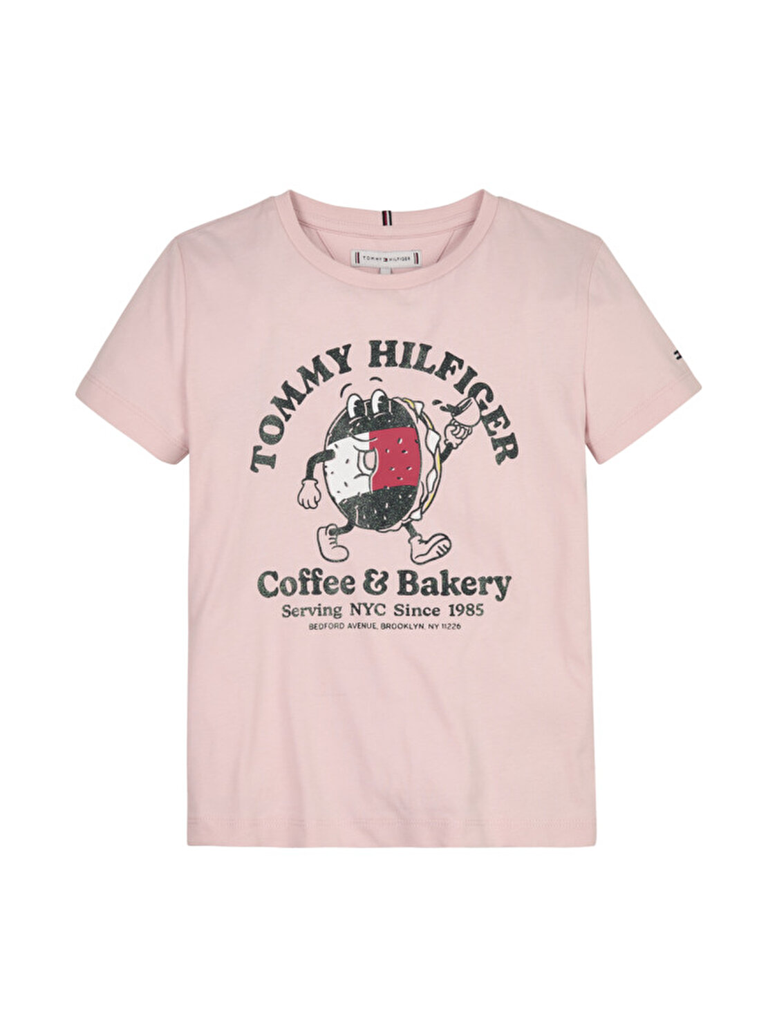 Kız Çocuk Tommy Bagels T-Shirt Hilfiger | Tommy KG0KG07837TJQ
