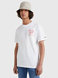 Erkek Pizza Logolu T-Shirt