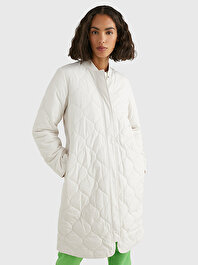 Kadın Quilted Bomber Mont