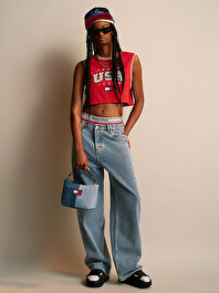 Kadın Daisy Jean Lr Baggy Denim Pantolon