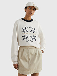 Kadın Modern Regular Rope Sweatshirt