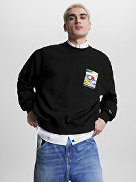 Erkek Tjm Boxy Luxe Graphic Sweatshirt