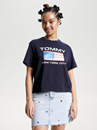Kadın Tjw Ovr Crp Letterma T-Shirt