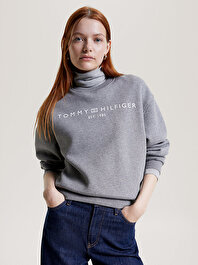 Kadın Mdrn Reg Corp Logo Sweatshirt