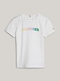 Kız Çocuk Adaptive Monotype T-Shirt