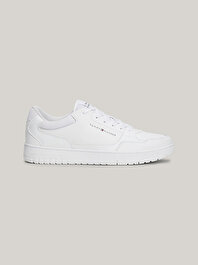 Erkek Th Basket Core Leather Sneaker