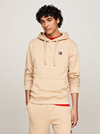 Erkek Tjm Reg Badge Hoodie