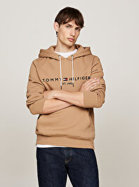 Erkek Tommy Logo Hoodie