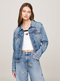 Kadın Izzie Slim Denim Ceket