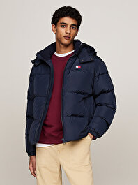 Erkek Tjm Flag Back Alaska Puffer Mont