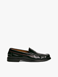 Erkek Classic Hilfiger Leather Loafer