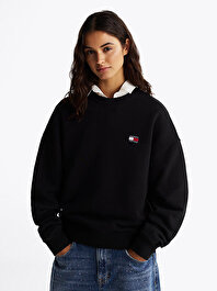 Kadın Tjw Bxy Badge Crew Sweatshirt