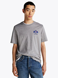 Erkek Hilfiger Small Crest T-Shirt