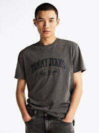 Erkek Tjm Reg Vintage Varsity T-Shirt